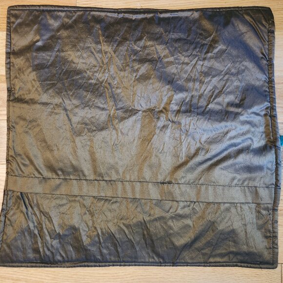 Boho Meditation Pillow Case Satin Silk Back Felt Goddess With Beads - Picture 2 of 15